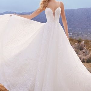 Mori Lee Wedding Dress 2096 Ivory
